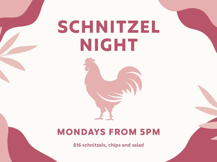 Monday: Schnitzel Night
