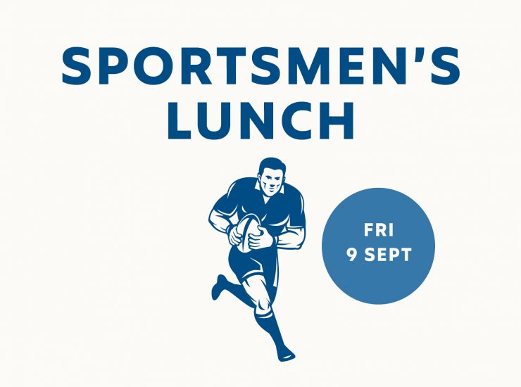 Sportsmen’s Lunch supporting Men of League