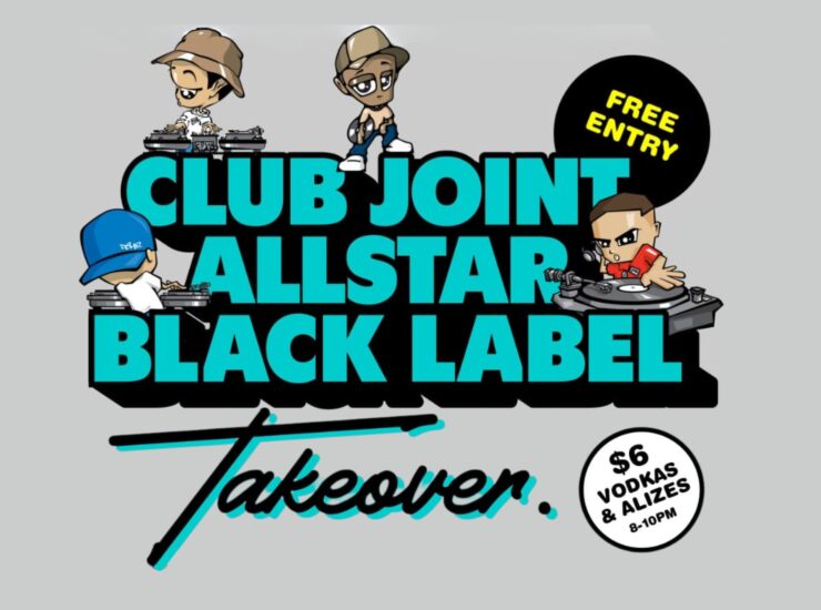 Club Joint Allstar Black Label: Saturday 9th November